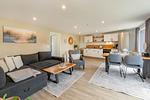 Wohnzimmer - Ferienhaus Seebrise - Top-Hundeurlaub