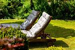 Ferienhaus Kathi in Jabel Sonnenliegen im Garten - Kathi - Top-Hundeurlaub