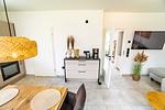 Wohnzimmer - Ferienhaus Luis - Top-Hundeurlaub