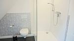 Dusche - Reetdachhaus Dünenwarft - Top-Hundeurlaub