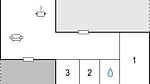 floor-plan - Ferienhaus für 6 Personen (68 m²) in Græsted - Top-Hundeurlaub