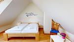 Schlafzimmer - Wohnung C - Top-Hundeurlaub