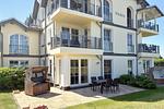 Terrasse - FeWo 18: strandnah, Terrasse - Top-Hundeurlaub