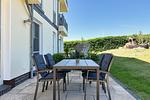 Terrasse - FeWo 18: strandnah, Terrasse - Top-Hundeurlaub