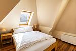 Schlafzimmer - Appartement Tümmelkoje - Top-Hundeurlaub
