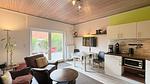 Wohnzimmer - Ferienwohnung Strandkorb - Top-Hundeurlaub