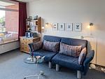 Wohnzimmer - Ferienwohnung „Holm" - Top-Hundeurlaub
