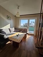 Wohnzimmer - Haus Flechtner Wohnung 1 - Top-Hundeurlaub
