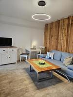 Wohnzimmer - Haus Flechtner Wohnung 4 - Top-Hundeurlaub