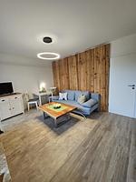 Wohnzimmer - Haus Flechtner Wohnung 4 - Top-Hundeurlaub