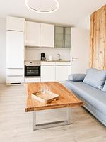 Wohnzimmer - Haus Flechtner Wohnung 5 - Top-Hundeurlaub