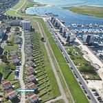Vogelperspektive - Ferienwohnung "Meersicht Ostseezeit" Marina Wendtorf - Top-Hundeurlaub