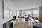 Wohnzimmer - Ferienwohnung "Meersicht Ostseezeit" Marina Wendtorf - Top-Hundeurlaub