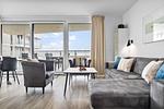 Wohnzimmer - Ferienwohnung "Meersicht Ostseezeit" Marina Wendtorf - Top-Hundeurlaub