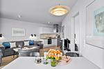 Wohnzimmer - Ferienwohnung "Meersicht Ostseezeit" Marina Wendtorf - Top-Hundeurlaub