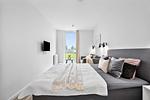 Schlafzimmer - Ferienwohnung "Meersicht Ostseezeit" Marina Wendtorf - Top-Hundeurlaub