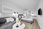 Schlafzimmer - Ferienwohnung "Meersicht Ostseezeit" Marina Wendtorf - Top-Hundeurlaub