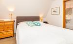 Schlafbereich in der Ferienwohnung Jungnamen Sand 14 in Wittdün auf Amrum - Haus Jungnamen Sand Whg. 14 - Top-Hundeurlaub
