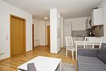 Wohnzimmer - FeWo13: Balkon - Top-Hundeurlaub