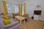Wohnzimmer - FeWo46: Balkon, Sauna, Schwimmbad - Top-Hundeurlaub