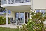 Terrasse - FW63:Terr.,Meerblick,Sauna,Schwimmbad - Top-Hundeurlaub