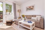 Wohnzimmer - Strandferienwohnung Trixi 2 - Top-Hundeurlaub