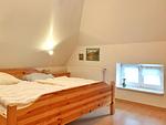 Schlafzimmer - Doppelhaushälfte Nr. 2 im Feriengarten - Top-Hundeurlaub