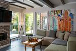 Wohnzimmer - Typ D2 Ferienwohnung - Hookena Beach - Top-Hundeurlaub