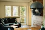 Fichte_WohnzimmerA - Ferienwohnung Fichte - Top-Hundeurlaub