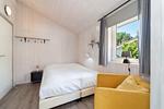 zweites Schlafzimmer mit Doppelbett - Ferienhaus 02a - Top-Hundeurlaub