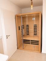 Sauna - Ferienwohnung Traumzeit Residenz Olpenitz - Top-Hundeurlaub
