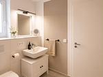 Badezimmer - Ferienwohnung Traumzeit Residenz Olpenitz - Top-Hundeurlaub
