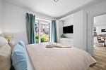 Schlafzimmer - Ferienwohnung "Ankerplatz" Baltique Travemünde - Top-Hundeurlaub