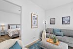 Wohnzimmer - Ferienwohnung "Ankerplatz" Baltique Travemünde - Top-Hundeurlaub