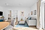 Wohnzimmer - Ferienwohnung "Ankerplatz" Baltique Travemünde - Top-Hundeurlaub