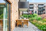 Terrasse - Ferienwohnung "Ankerplatz" Baltique Travemünde - Top-Hundeurlaub