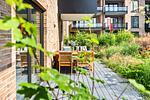 Terrasse - Ferienwohnung "Ankerplatz" Baltique Travemünde - Top-Hundeurlaub