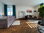 Wohnzimmer - Wohnperle Oskar06 - zentral, Parkplatz - Top-Hundeurlaub