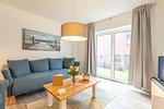 Wohnzimmer - Ferienwohnung Die Ostseer Damp - Top-Hundeurlaub