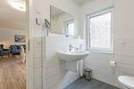 Badezimmer - Ferienwohnung Die Ostseer Damp - Top-Hundeurlaub
