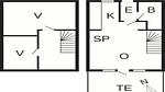 FloorPlan - Ferienwohnung für 6 Personen (60 m²) in Borre - Top-Hundeurlaub