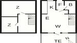 FloorPlan - Ferienwohnung für 6 Personen (60 m²) in Borre - Top-Hundeurlaub