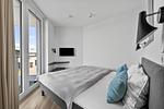 Schlafzimmer - Ferienwohnung "MeerWeite" Marina Wendtorf - Top-Hundeurlaub