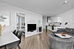 Wohnzimmer - Ferienwohnung "MeerWeite" Marina Wendtorf - Top-Hundeurlaub