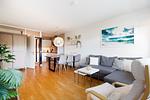 Wohnzimmer - Küstenglück Sierksdorf - Top-Hundeurlaub