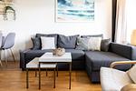 Wohnzimmer - Küstenglück Sierksdorf - Top-Hundeurlaub