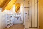 Badezimmer - Ferienhaus "Seestern" Mellumplate 30 - Top-Hundeurlaub
