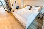 Schlafzimmer - Ferienhaus Hafen27 – Sea Side - Top-Hundeurlaub