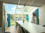 Wohnzimmer mit Essbereich - Ferienhaus 12 - Top-Hundeurlaub