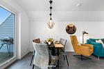 Wohnzimmer - Ferienwohnung Nordseeresort 19b Fischers Koje Büsum - Top-Hundeurlaub